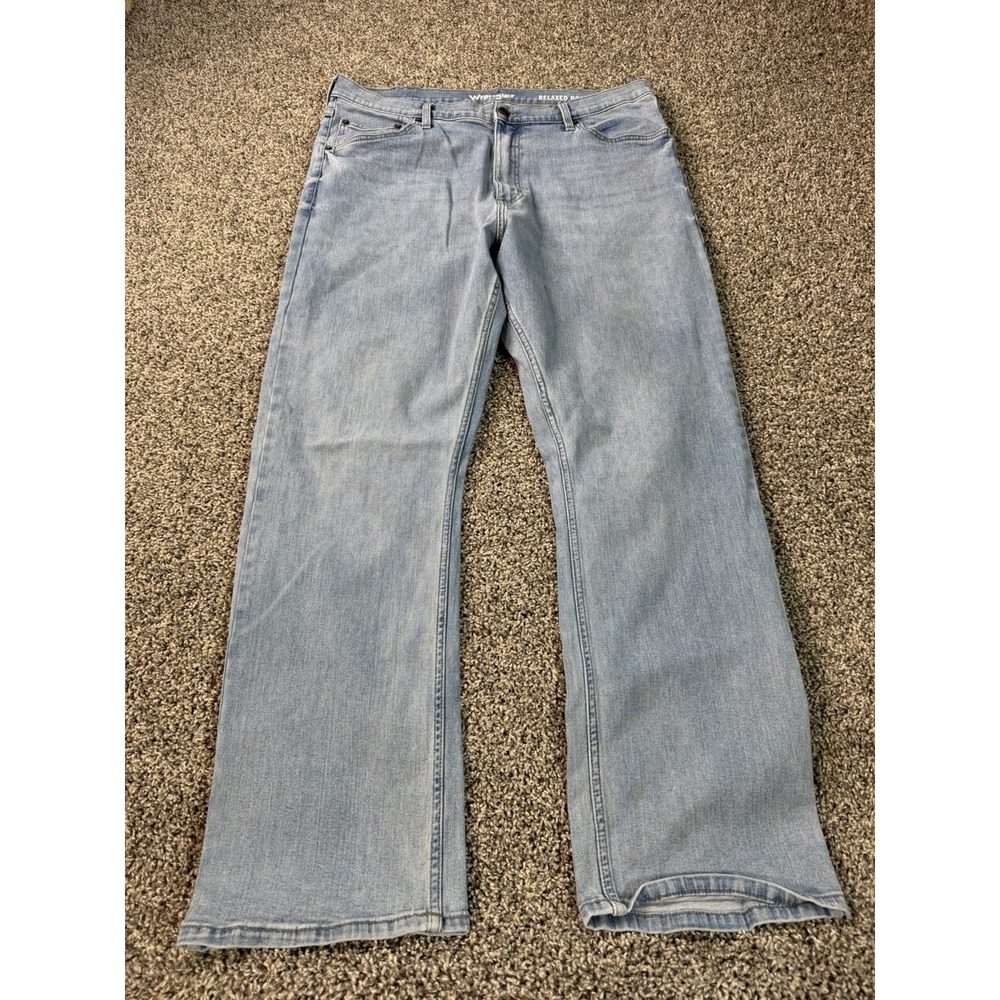 Wrangler Relaxed Bootcut Jeans Men's Size 38X32 Blue